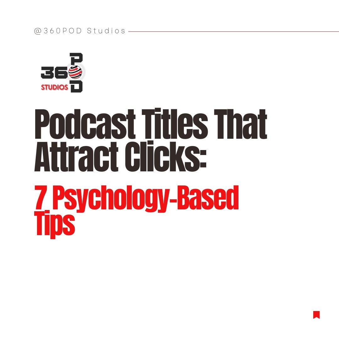 🎧 Great content means nothing if your title doesn&rsquo;t get the click.
 Swipe for 7 psychology-backed tips to craft titles that grab attention and grow your podcast!

Ready to craft better podcast content that gets clicked?
Give us a call now!
(83