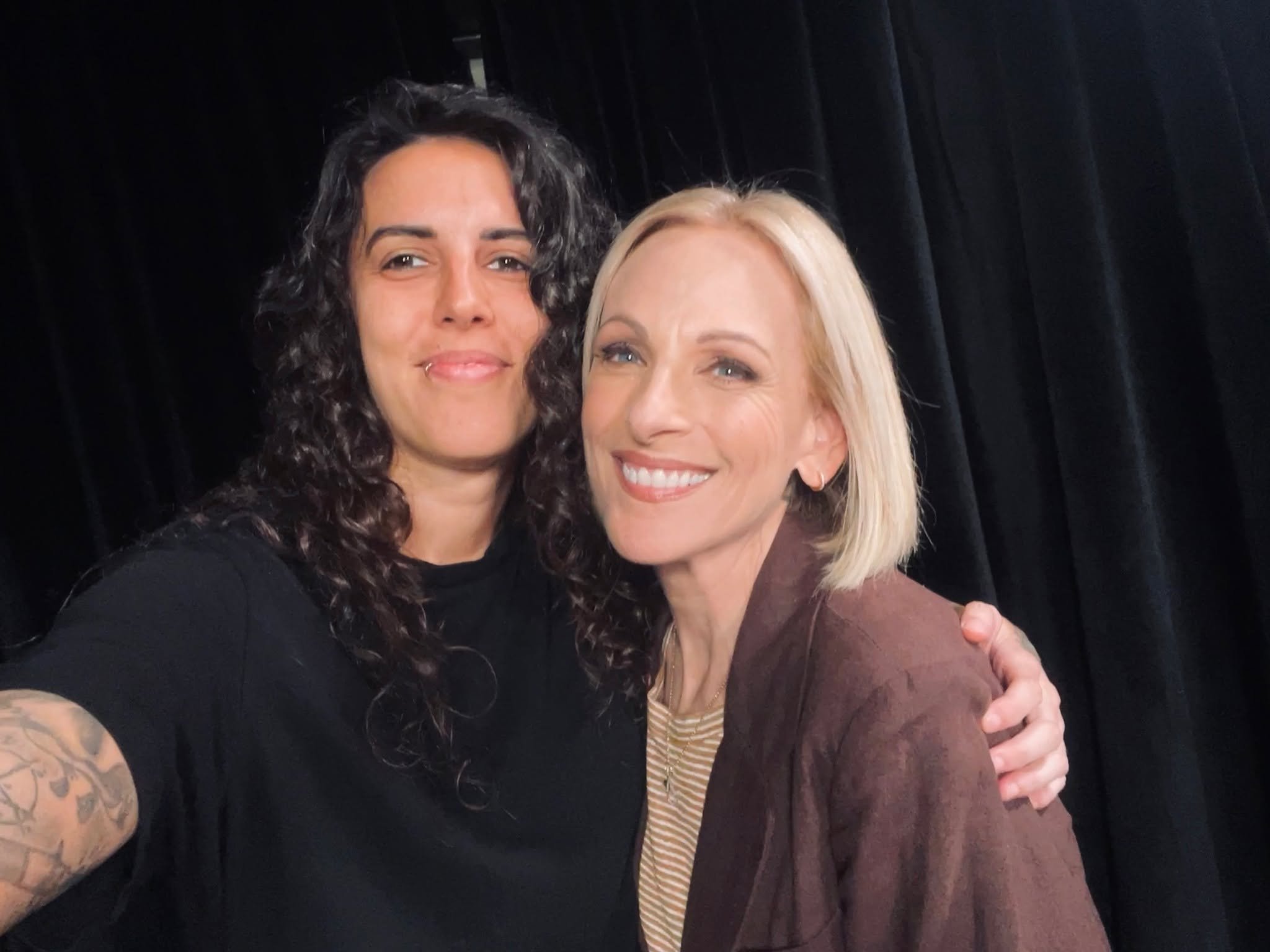 Honored to have Academy Award&ndash;winning actress and activist Marlee Matlin in the studio today!

From breaking barriers in Hollywood to amplifying the voices of the Deaf community, Marlee is nothing short of inspiring. 🌟

Her journey is a powerf