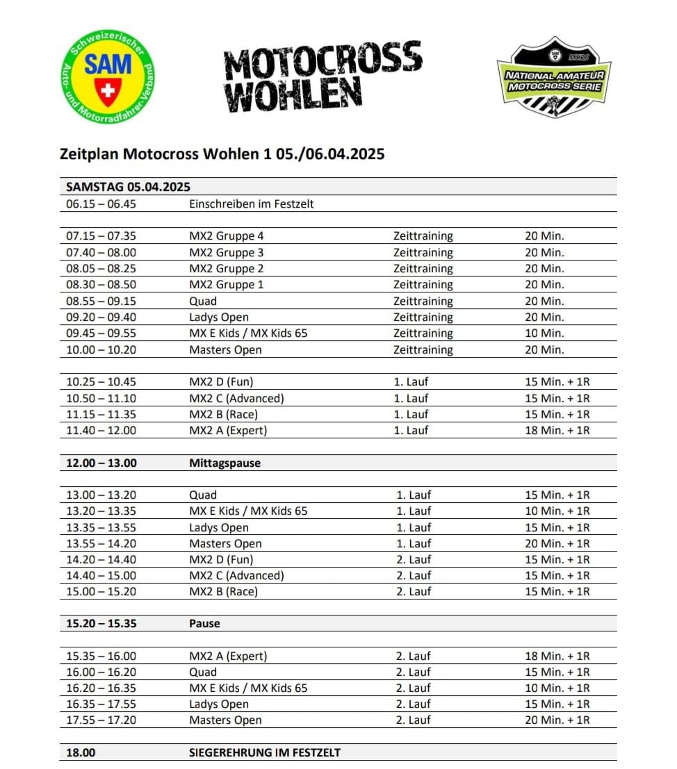 Motocross Wohlen 1