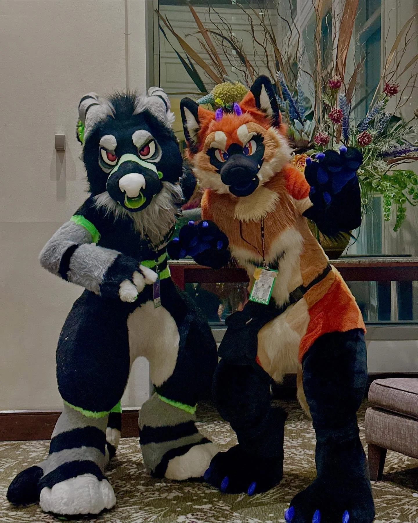 #Anthrocon2025 going STRONG 🌟
.
.
#fursuit #fursuiting #fursuitwip #fursuitmaking #fursuitmaker #furry #furries #furryfandom #anthro #anthroart #furryart #cosplay #furryreels #furrymemes #fursona #fursuitwip #FursuitFriday #furryartwork #furrycommun