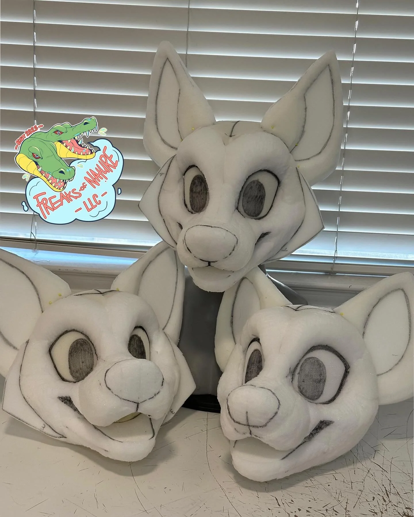 Fresh-faced friends ! 🌟🌿🌱
-
-
-
#fursuit #fursuiting #fursuitwip #fursuitmaking #fursuitmaker #furry #furries #furryfandom #anthro #anthroart #furryart #cosplay #furryreels #furrymemes #fursona #fursuitwip #FursuitFriday #furryartwork #furrycommun