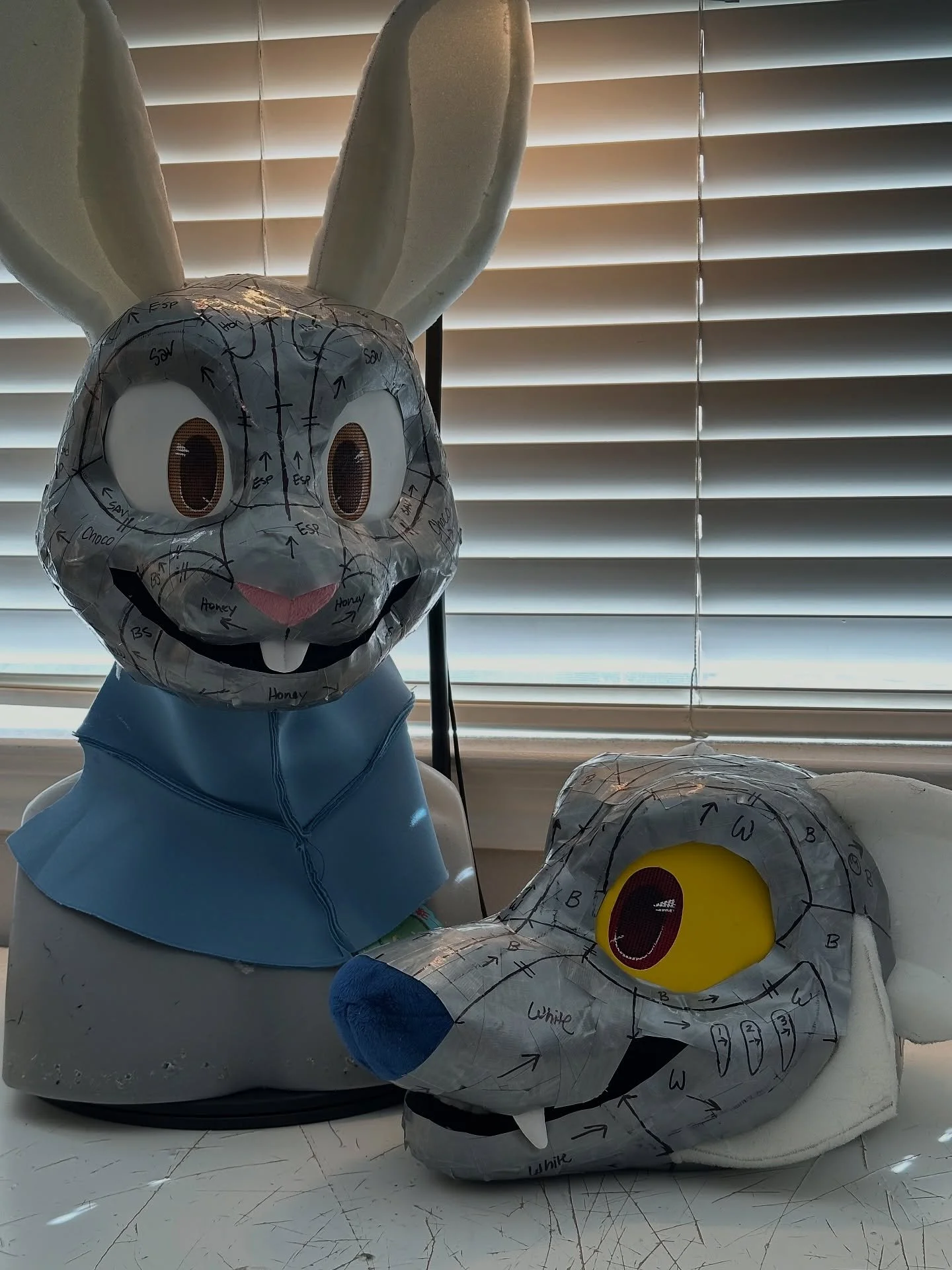 ✂️➡️ Trust the Process!
.
.
.
#fursuit #fursuiting #fursuitwip #fursuitmaking #fursuitmaker #furry #furries #furryfandom #anthro #furryart #cosplay #furryreels #fursona #fursuitwip #FursuitFriday #furrycommunity #fursuitpartial #fursuitphoto #fursuit