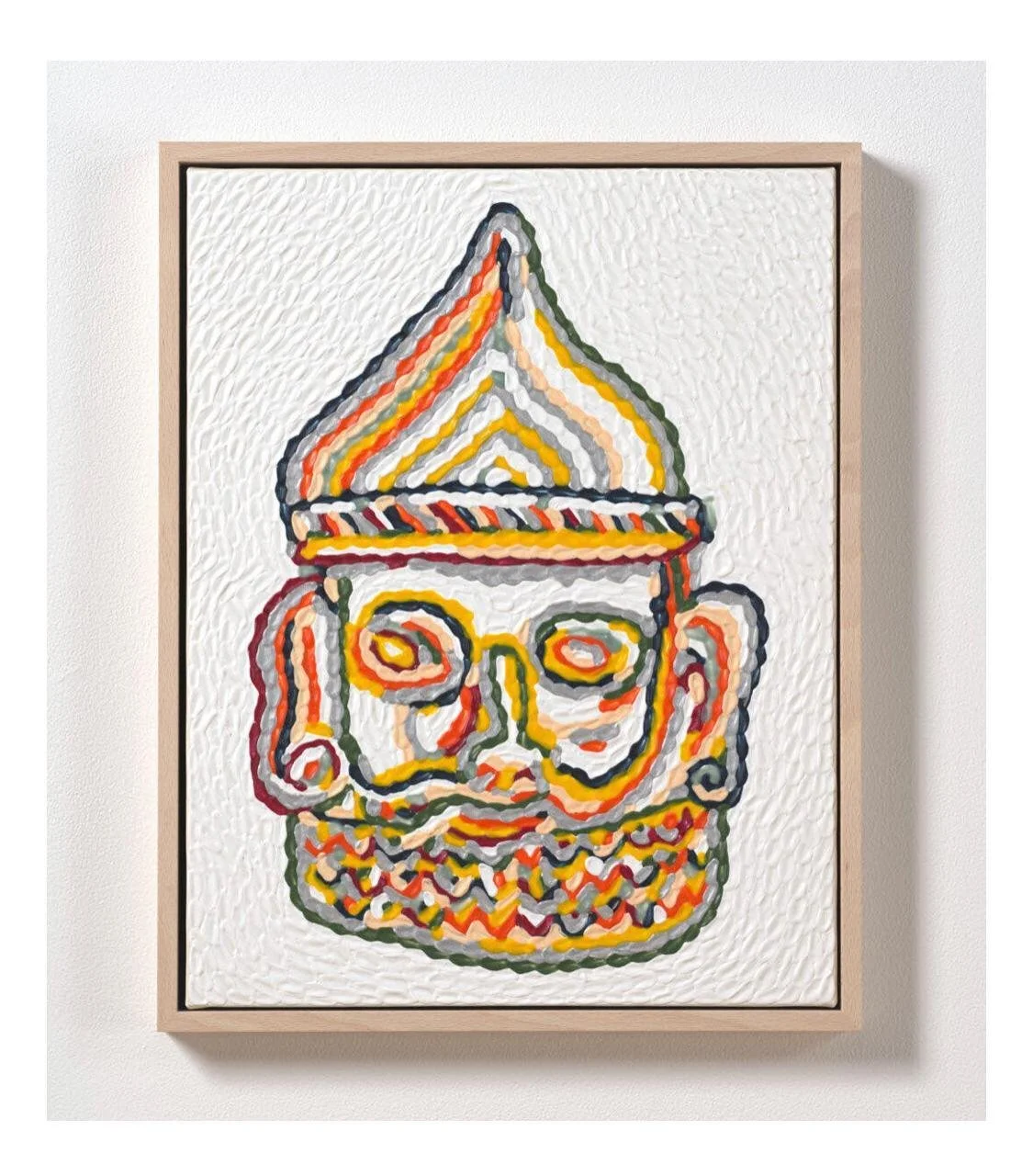 41 x 32 cm - TP191203 by Kazuma Koike [ Акрил на холсте - В раме ] 2020 - 320'000 ₽