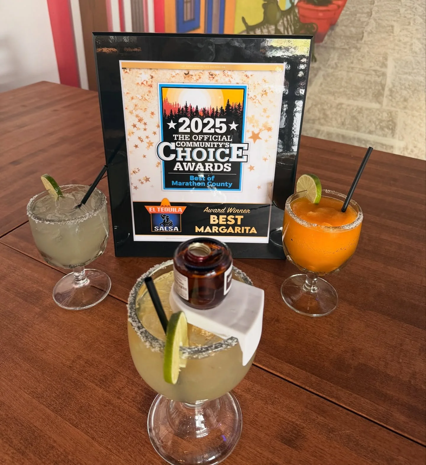 Best margarita in town? Confirmed. ✅ Thank you to all of you who made it happen and support us! We will continue to improve our margaritas as much as we can!! 

We have 2X1 house margaritas on Tuesdays and Thursdays
