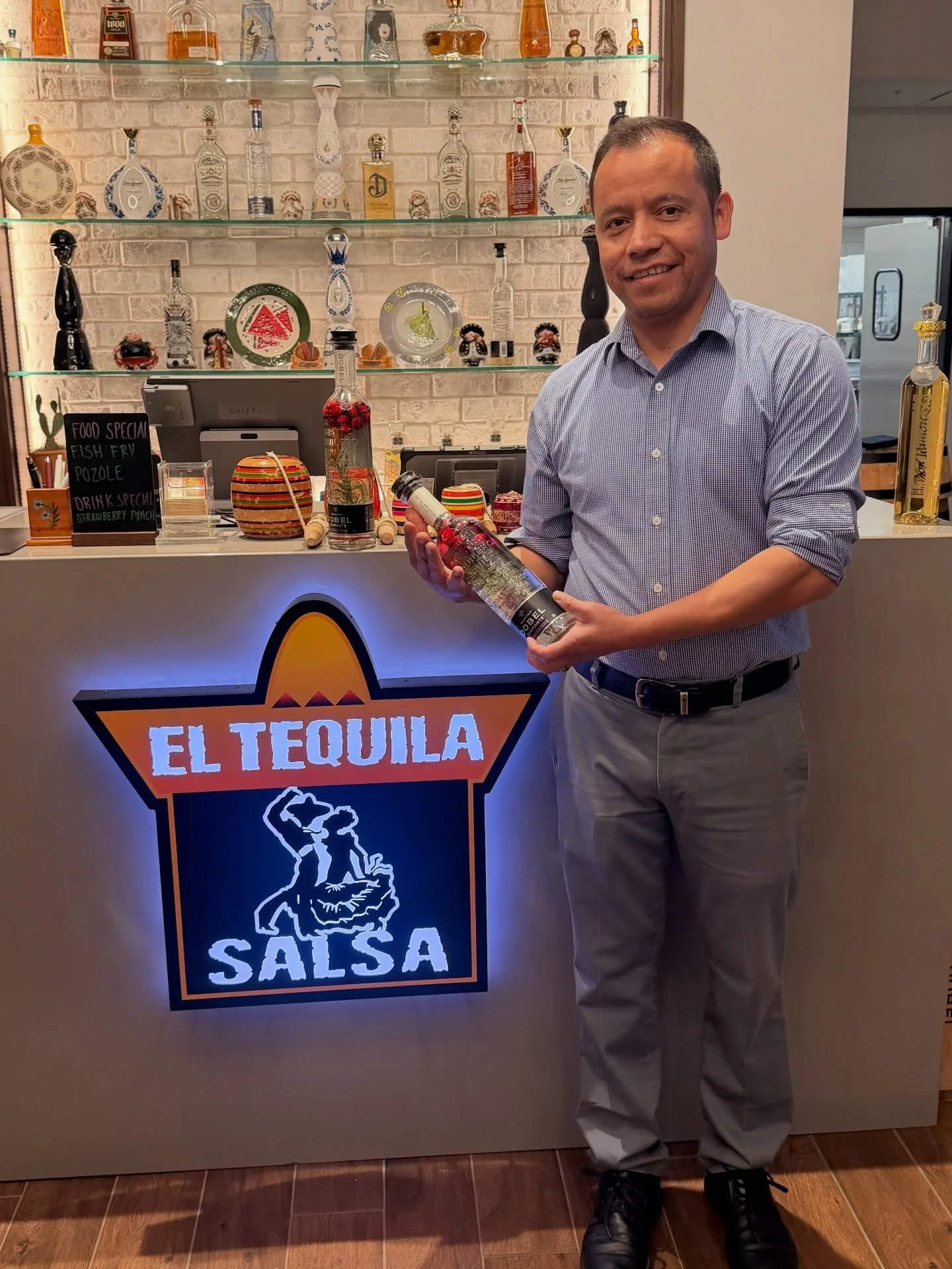 We now have a Christmas Infused Tequila!! Get it now for only $75! Where holiday warmth meets refined tequila.