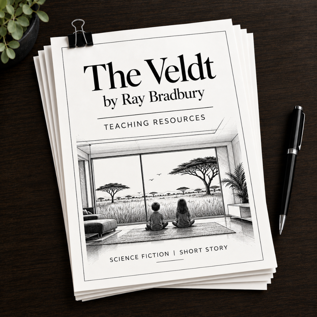 The Veldt Teaching Resources Bundle | Ray Bradbury Short Story
