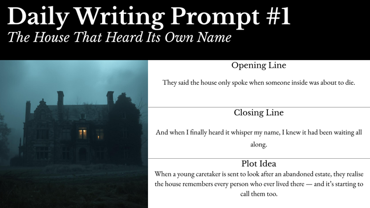 7 Genre Writing Collections for Creative Writing: Daily Prompts ...