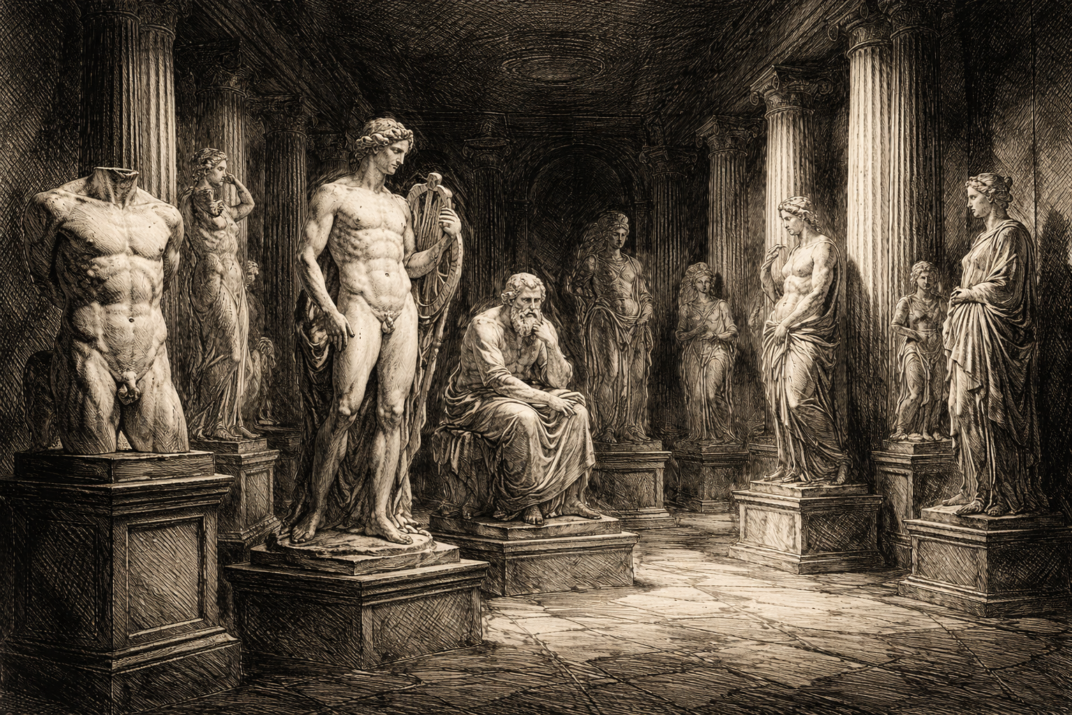 The Silent Thesis of Marble