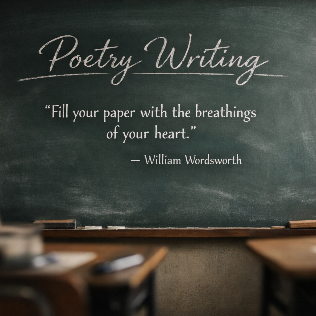 Poetry Writing Activities for the Classroom