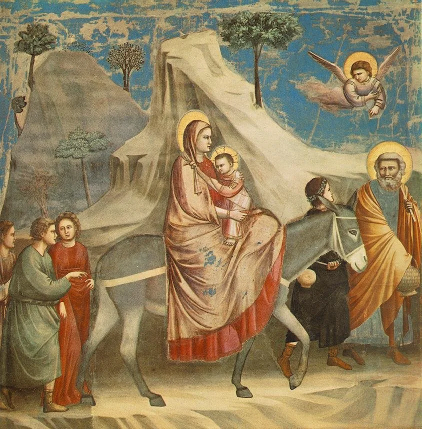 The Flight into Egypt – Giotto di Bondone