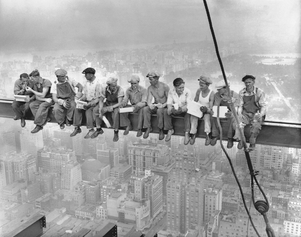 “Lunch Atop a Skyscraper” (1932) – Charles C. Ebbets
