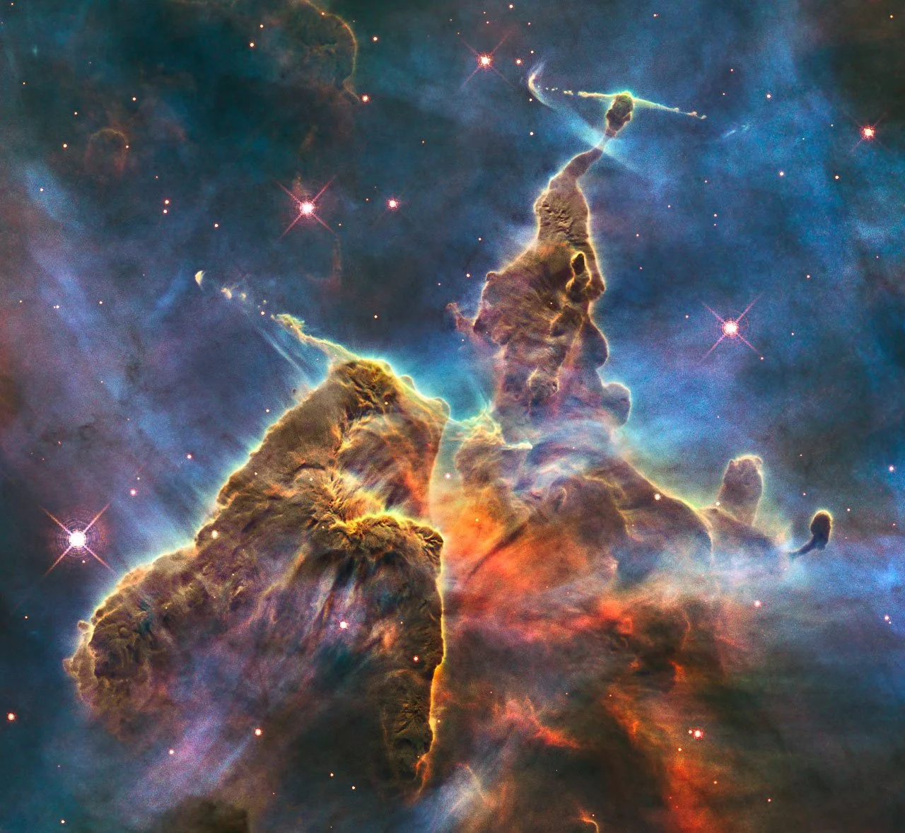 Mystic Mountain - NASA/ESA Hubble Space Telescope 