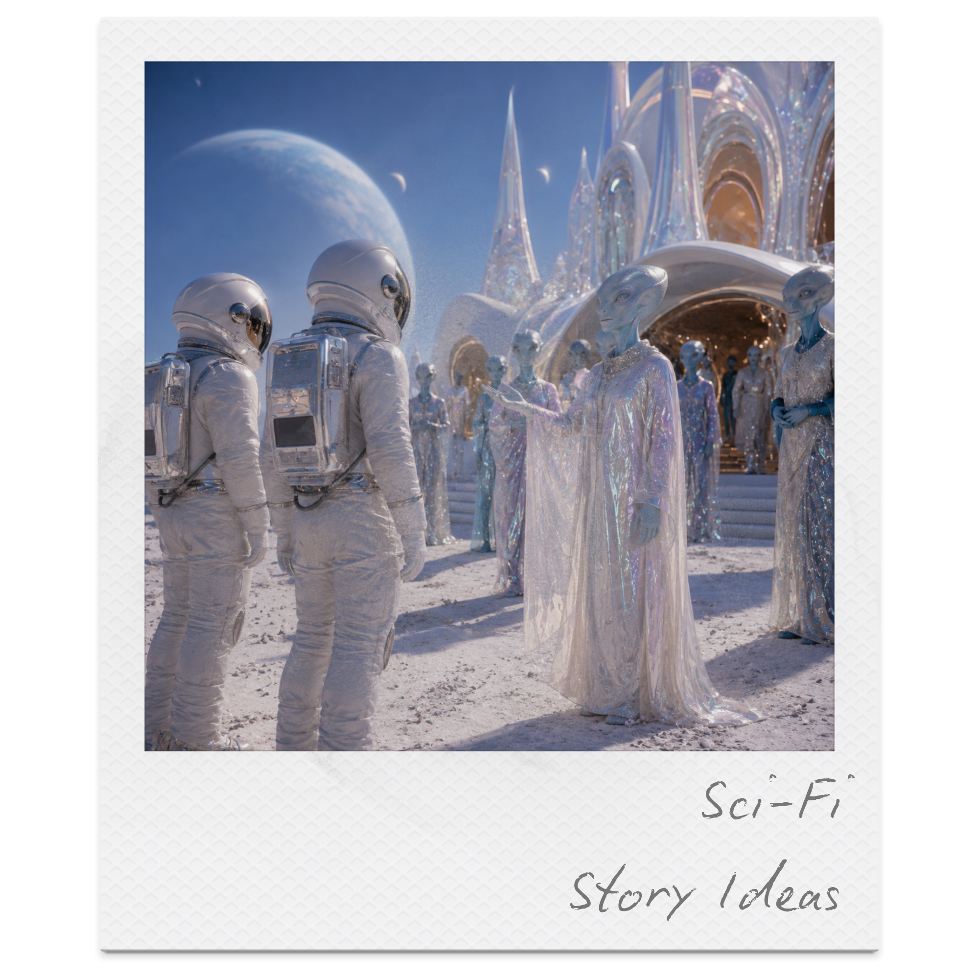 100 Sci-Fi Story Ideas for Writers, Students and Creative Thinkers