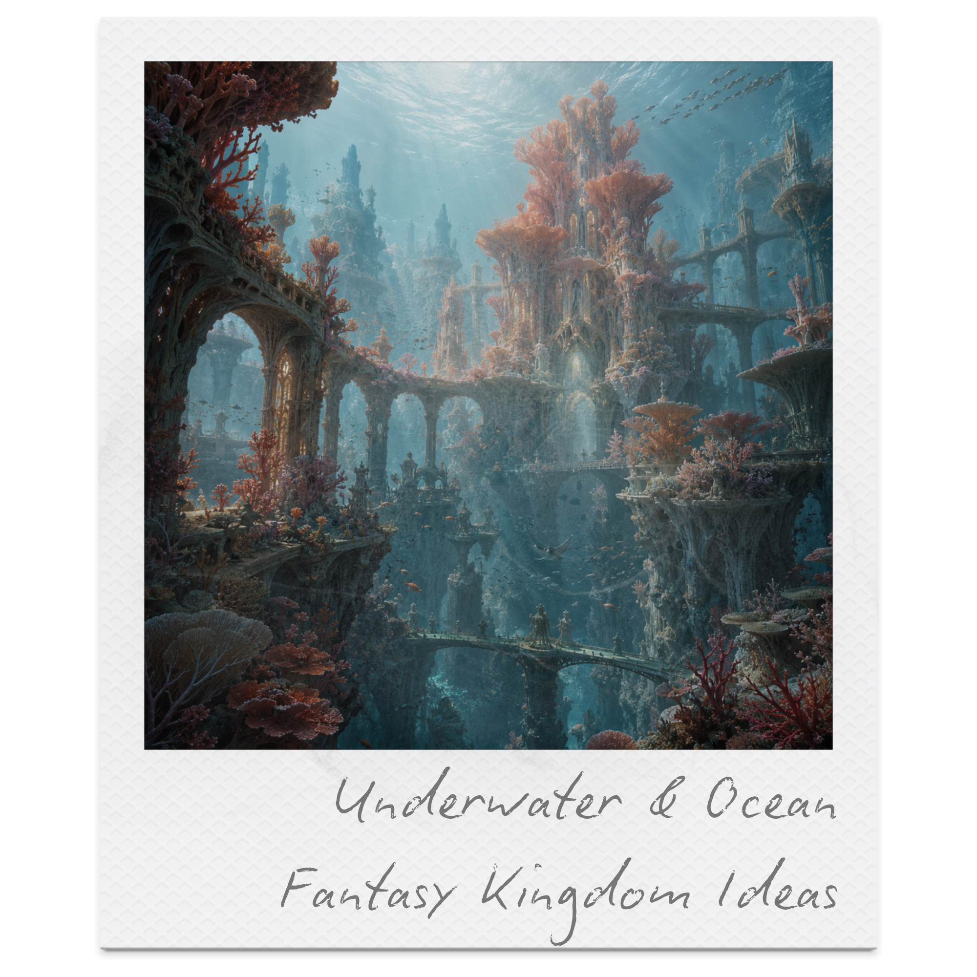 100 Ocean &amp; Underwater Fantasy Kingdom Ideas for Magical Sea Realms