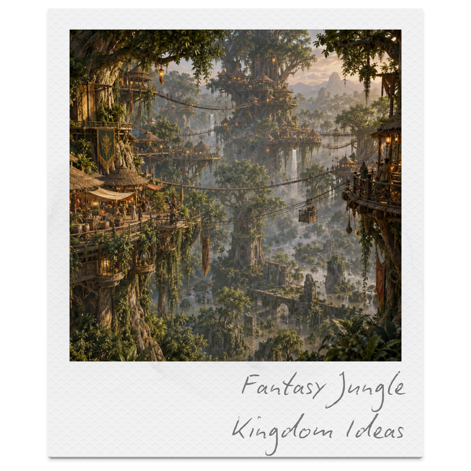 100 Fantasy Jungle Kingdom Ideas for Tropical Realms, Lost Cities &amp; Wild Worlds