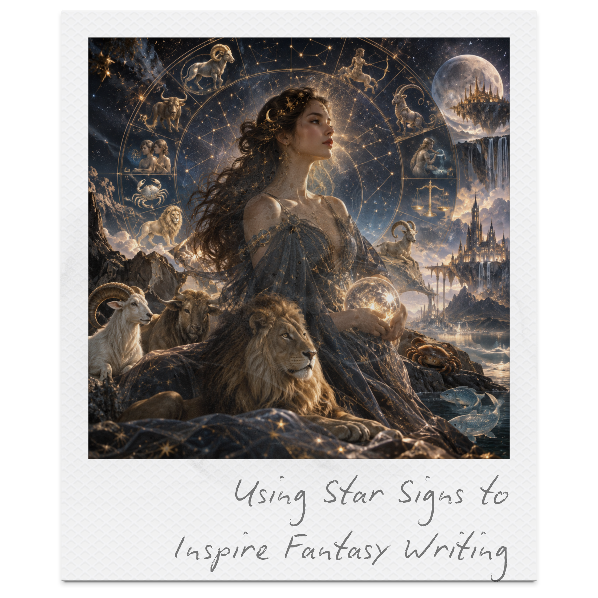 Zodiac Fantasy Writing Prompts: 12 Star Signs, Magical Worlds &amp; Story Ideas