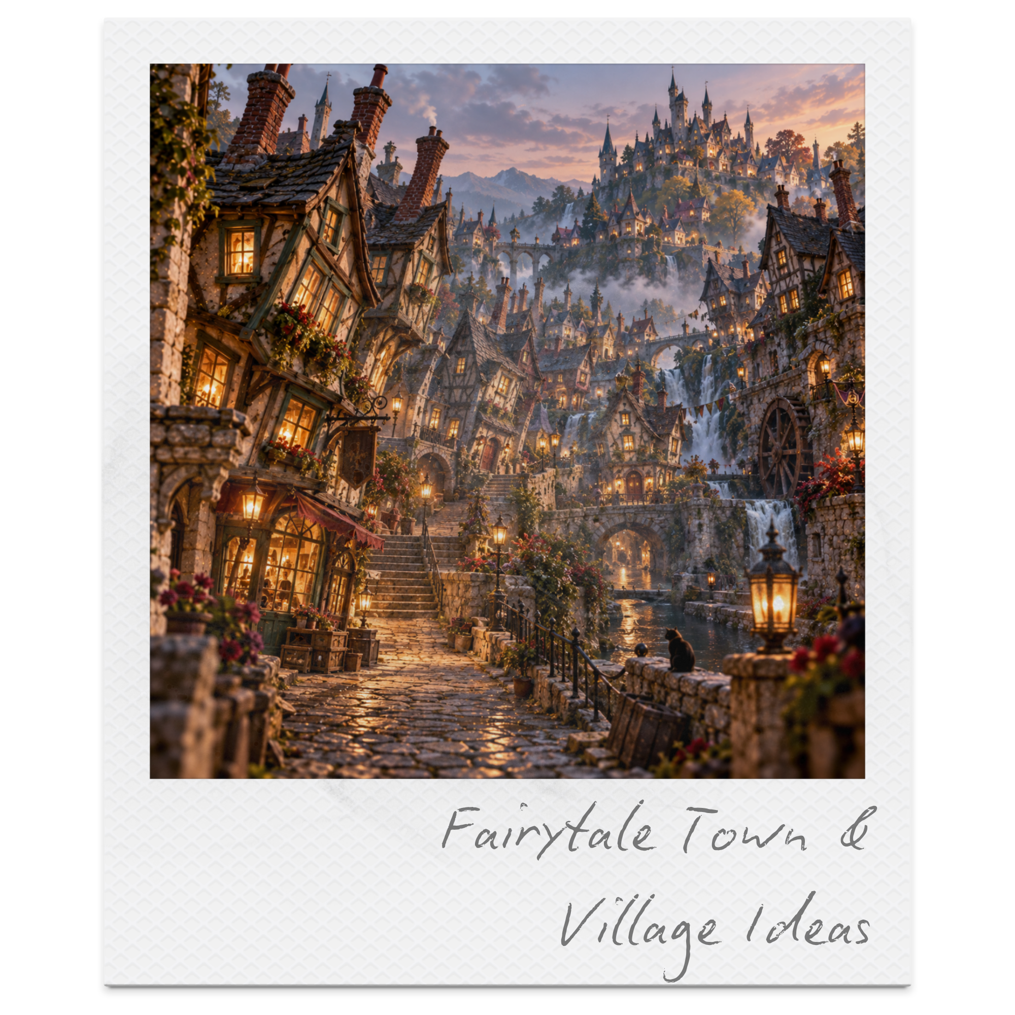 100 Fairytale Town &amp; Village Ideas for Magical Story Settings