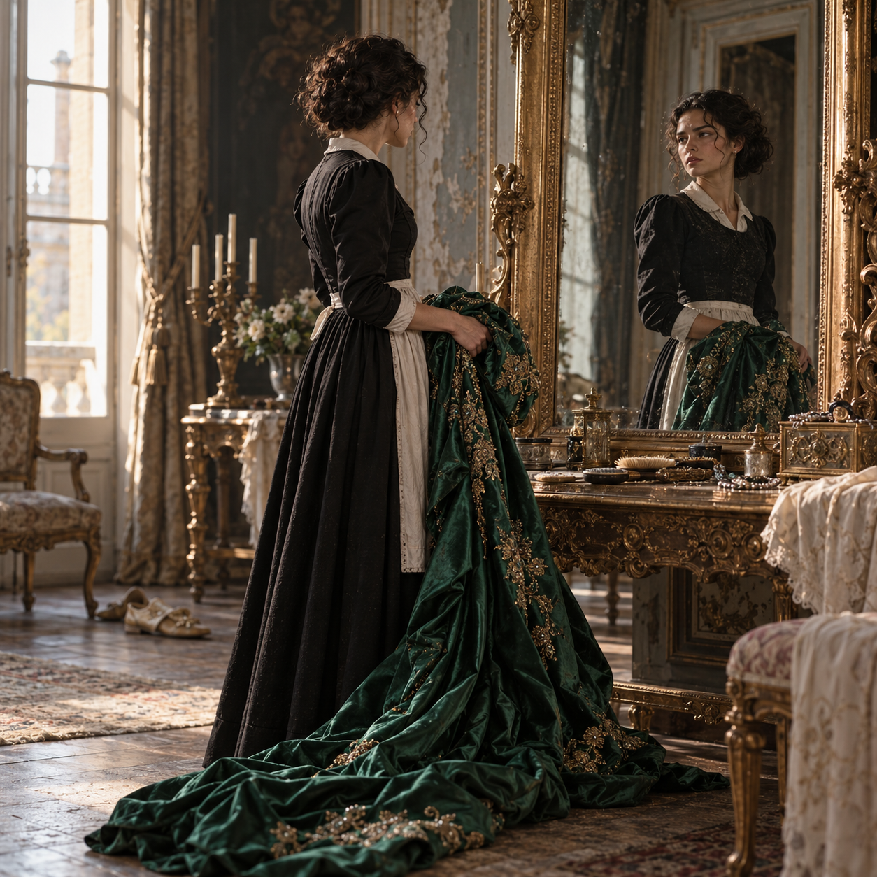 The Maid and the Emerald Gown.png