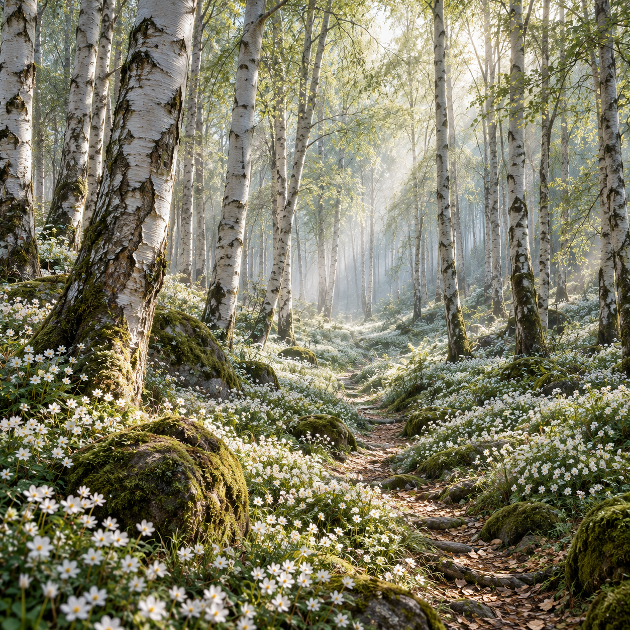 Misty Birchwood Wildflower Path.png