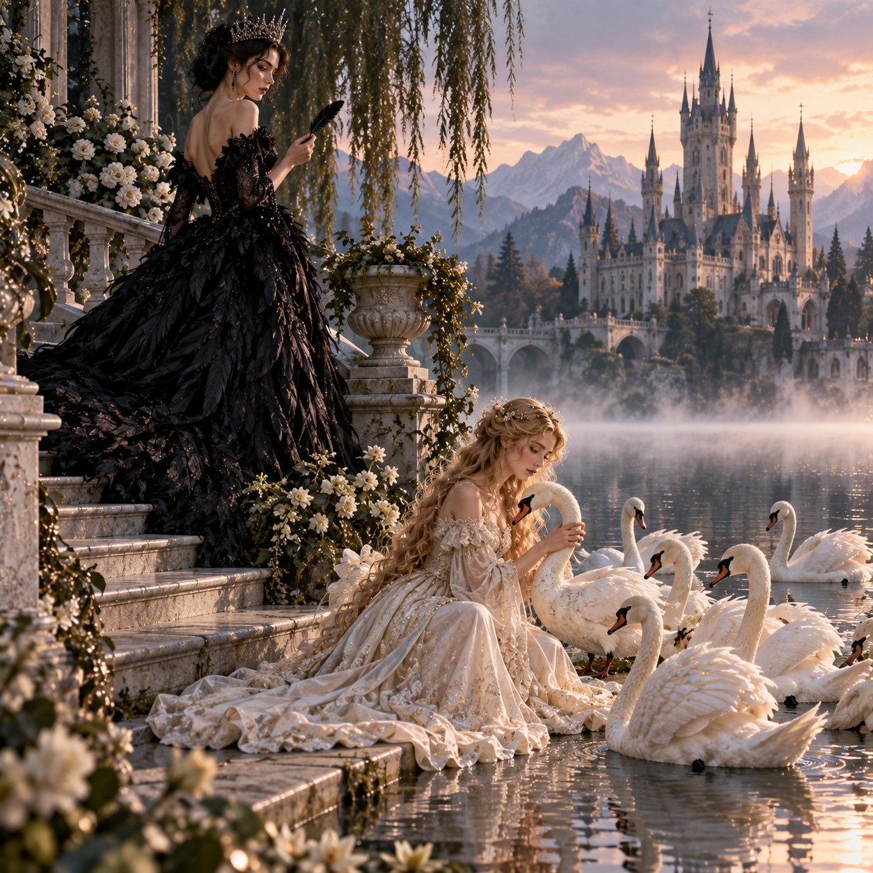 Dark and Light Sisters by Swan Lake.png
