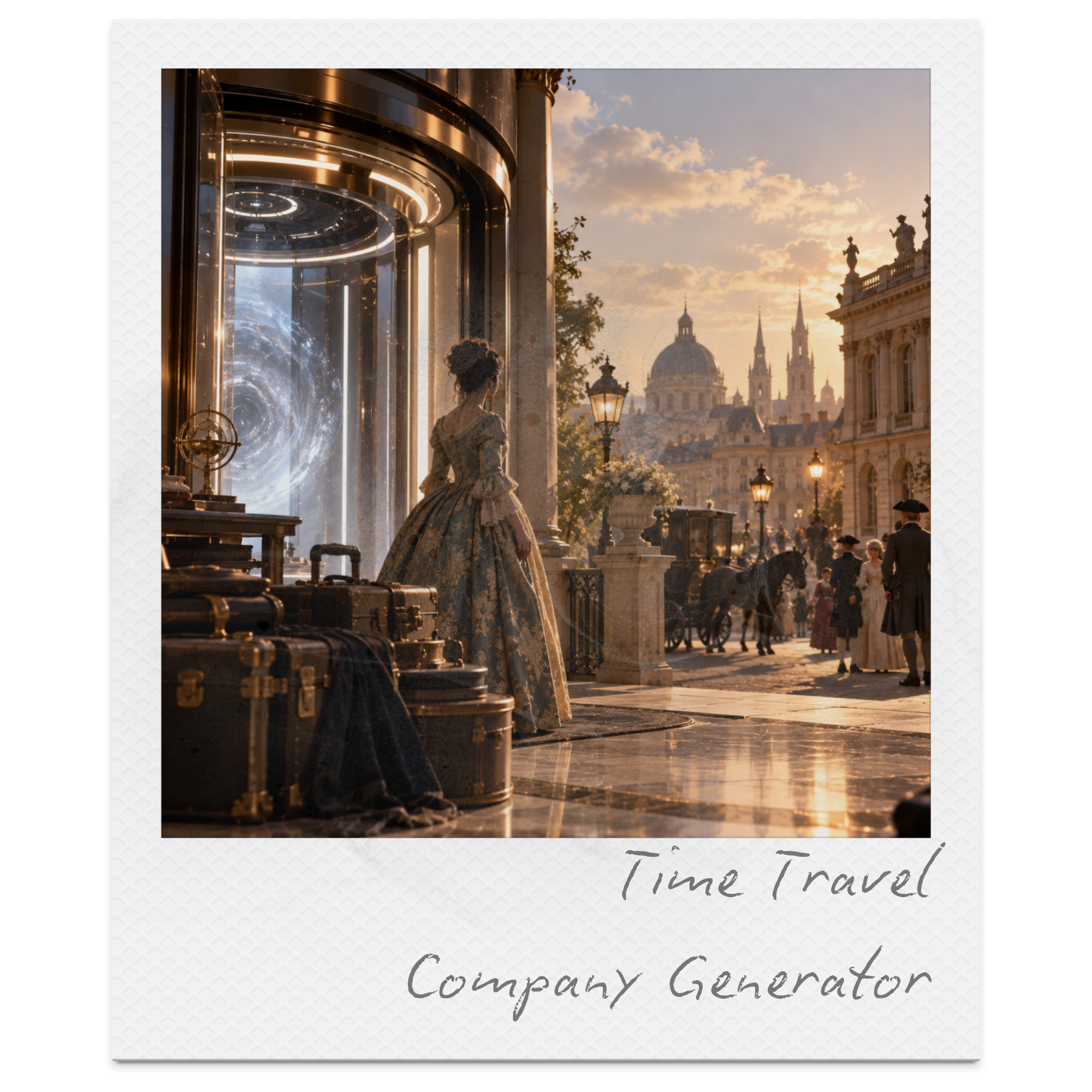 Time Travel Company Generator: Create a Sci-Fi Travel Agency