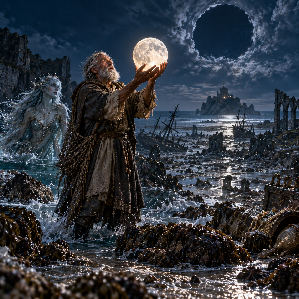 The Fisherman and the Moonlit Sea.png