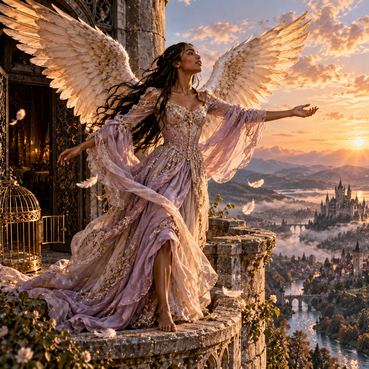 Winged Princess Above the Misty Valley.png