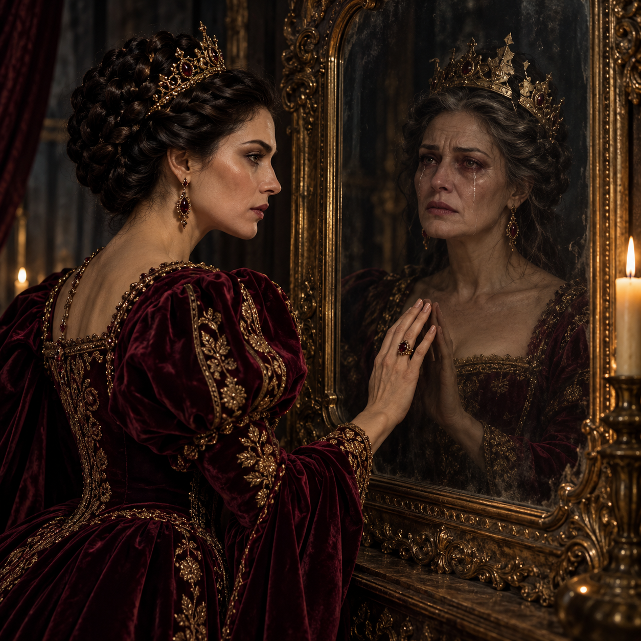Regal Reflection in the Gilded Mirror.png