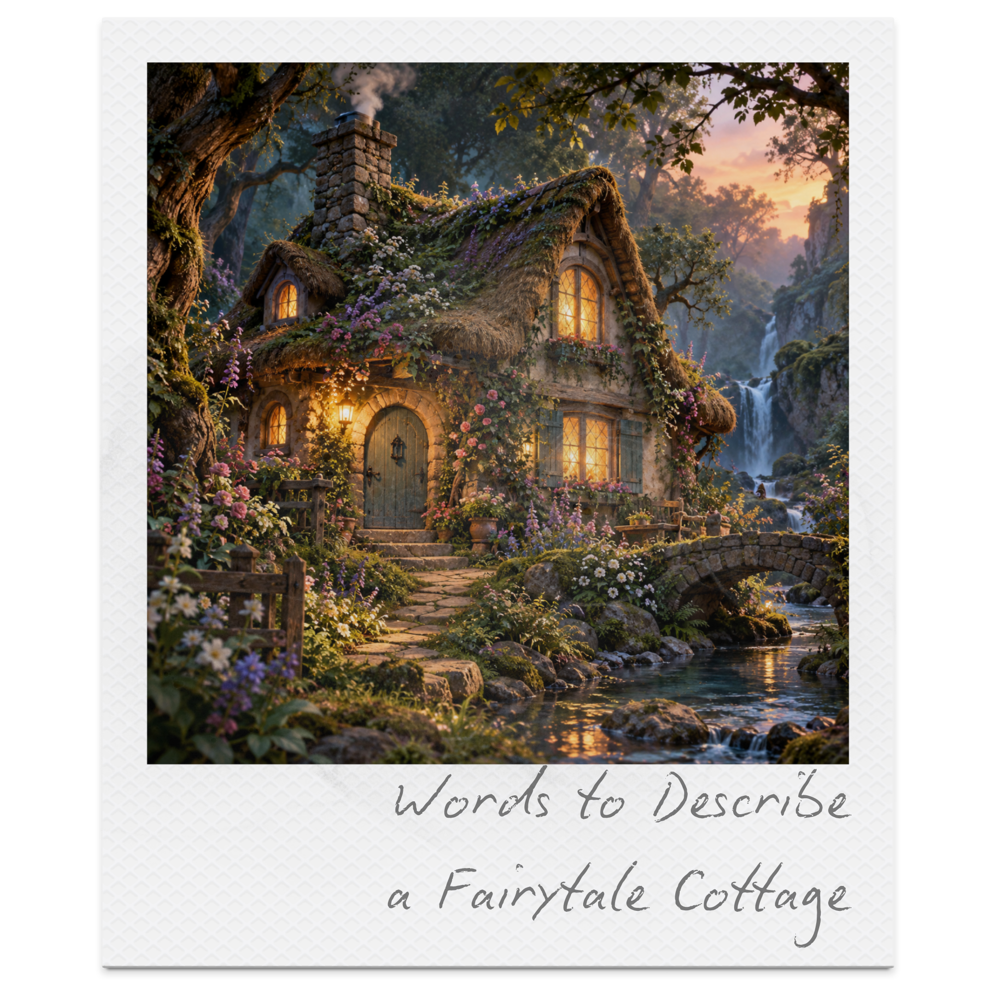 100 Words to Describe a Fairytale Cottage