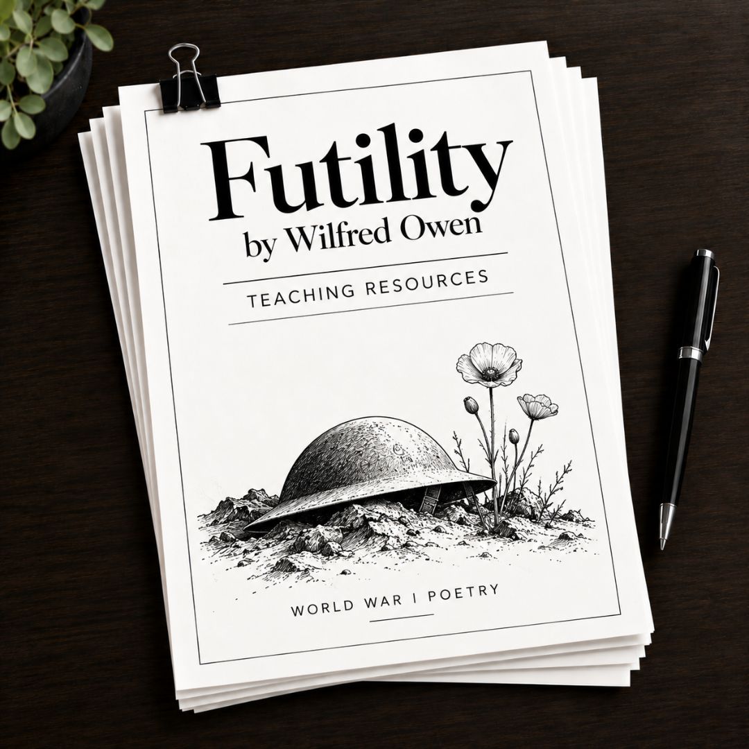Futility Teaching Resources Bundle | Wilfred Owen Poetry