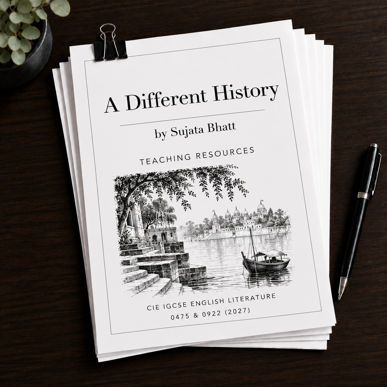Elegant Riverscape Teaching Resources Booklet.png