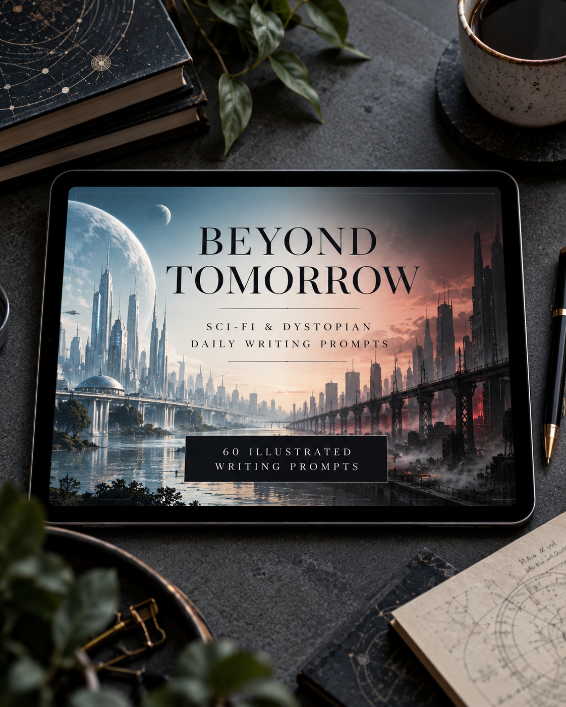 Beyond Tomorrow | 60 Sci-Fi & Dystopian Daily Writing Prompts