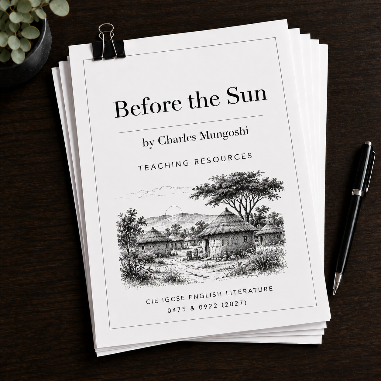 Before the Sun Teaching Resources.png