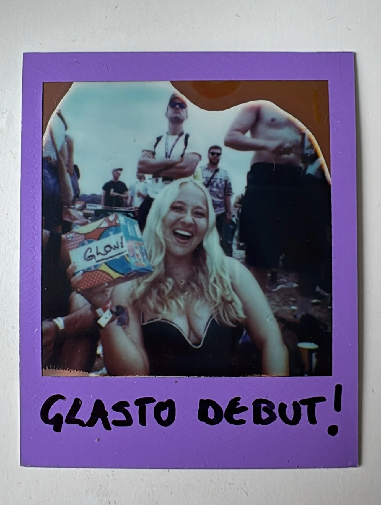 just wanted to say a belated thank you to @polaroid @exposurelondon for sending me this adorable mini Polaroid to capture my DEBUT GLASTONBURY SET πΈπͺ memories I
will cherish forever and ever. (it’s now used in my studio to take pictures of al