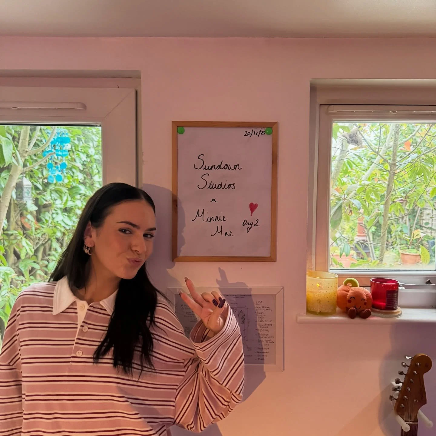 take a peak into the last two days in the studio with @minnieharrisx 🫀