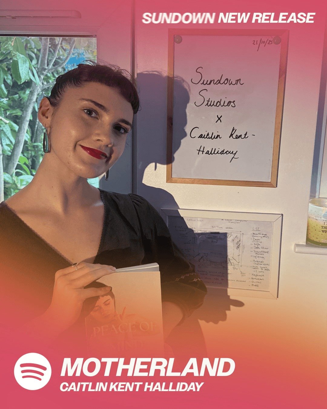 &lsquo;Motherland&rsquo; the debut single by @caitlinkenthalliday Produced, Mixed &amp; Mastered by
SUNDOWN 💽

We have been working with Caitlin over the past 8 months turning her beautiful poetry into songs. It is such an honour to be trusted with 