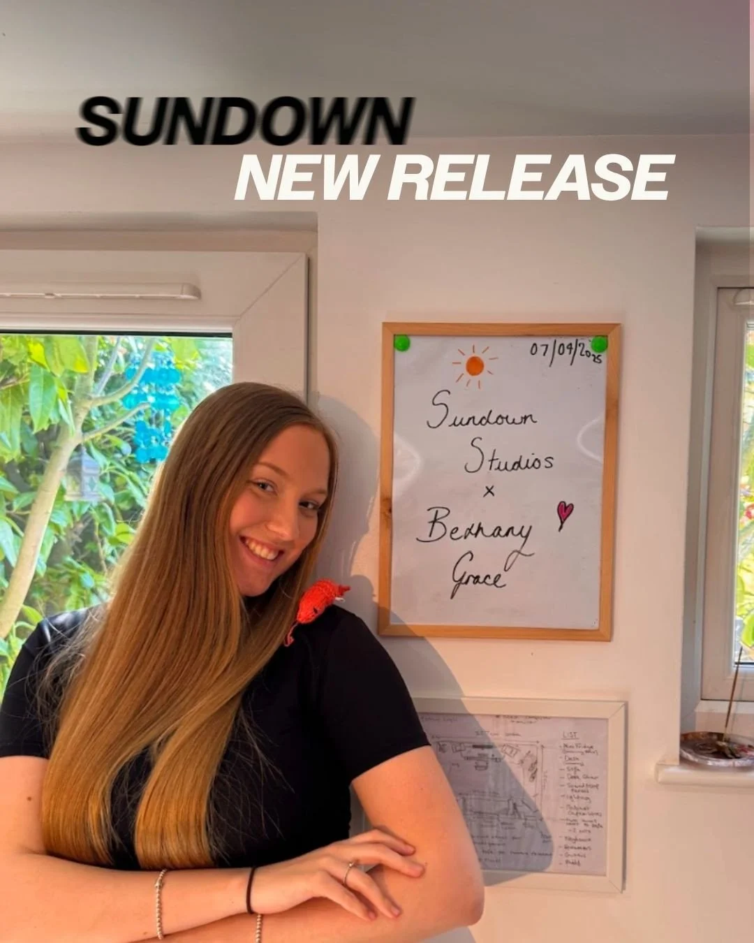 'Homesick' by @officialbethanygrace is OUT NOW!⁠
⁠
Co-written, Produced, Mixed &amp; Mastered by SUNDOWN 💿️⁠
⁠
It&rsquo;s an honour to be trusted with such a personal story. It&rsquo;s one that is sadly so relatable for so many people. Bethany is su