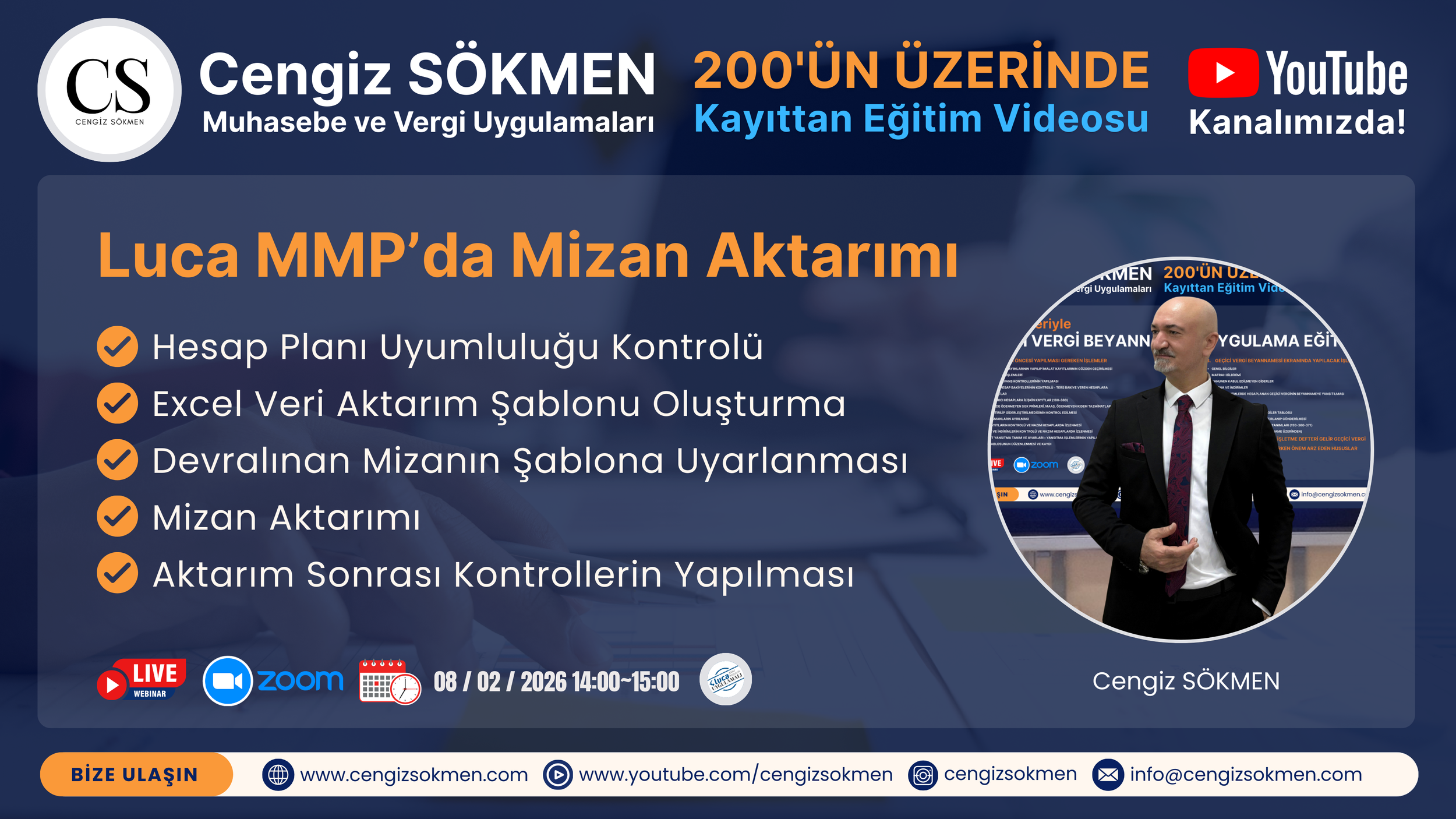 Luca MMP'da Mizan Aktarımı