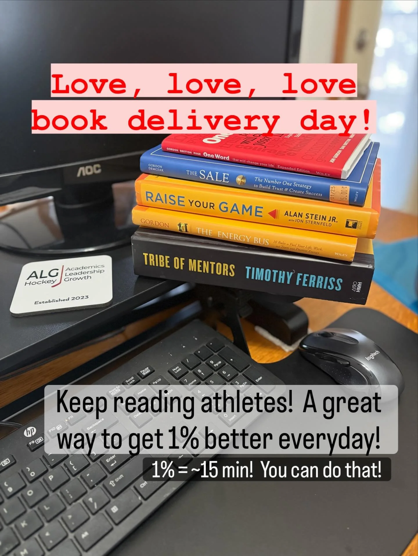 📚Reading is one of the EASIEST &ldquo;1% better every day&rdquo; strategies! 

In 15 minutes, you can create an impact&mdash;one that helps you on the ice now and keeps you college-ready.

Visit alghockey.com for a suggested reading list from past a