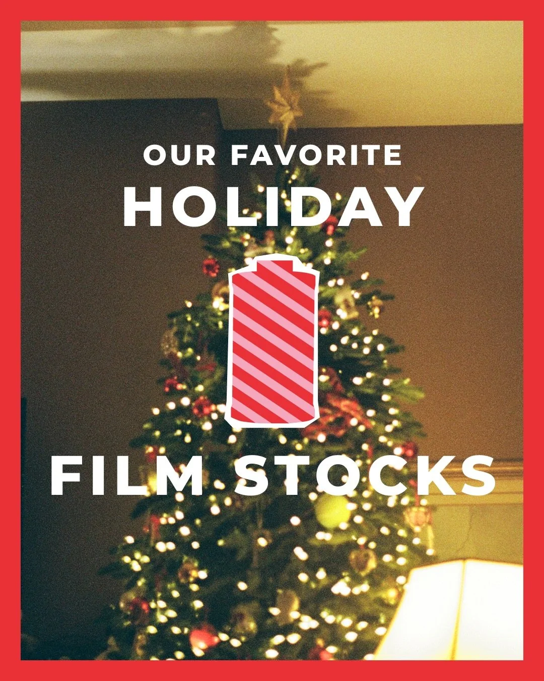 Holiday film roll call 🎞
Fujifilm 400 for cozy warmth and grain.
Ektar 100 when you want colors to pop.
Portra 400 for soft, classic holiday tones.
TMAX 400 for black &amp; white moments that just hit.
Load one. Go make some memories.