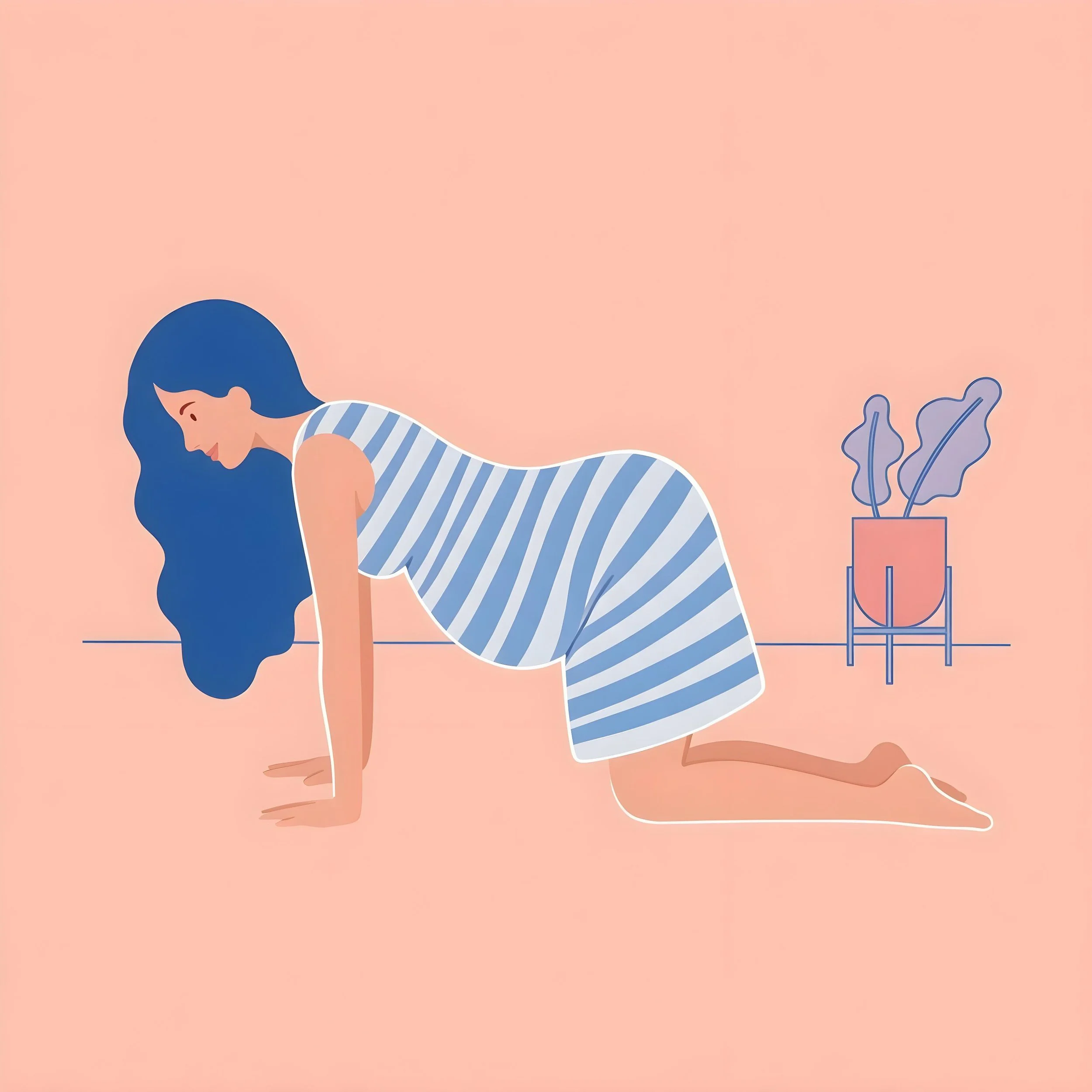 Earthquake Ready with the Cat/Cow Yoga Position