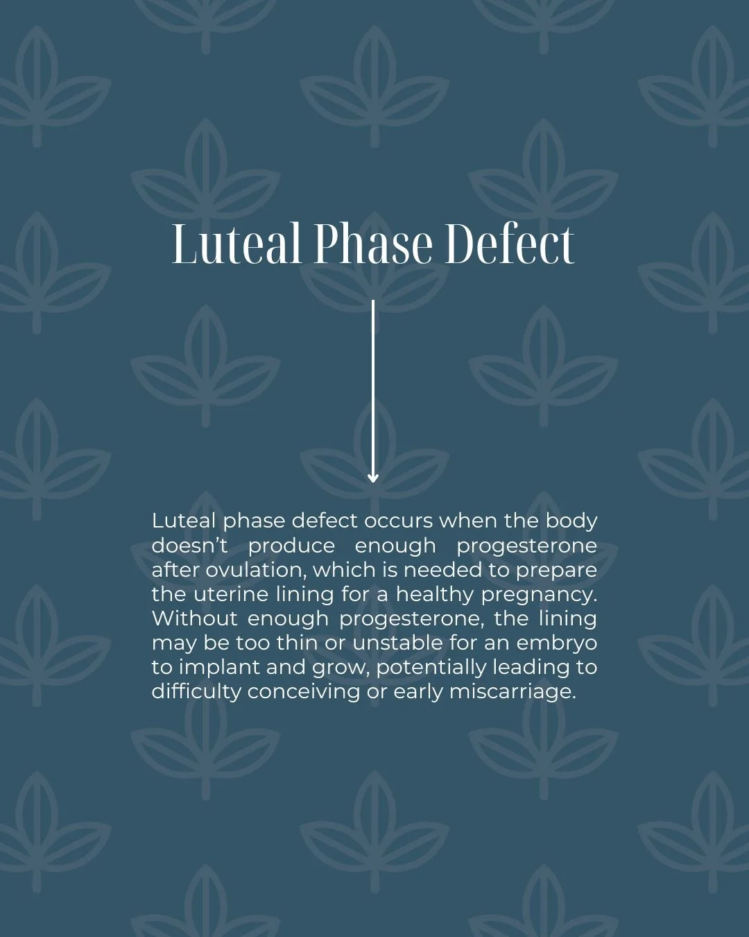 Your luteal phase may be the missing link in fertility.

When progesterone runs low after ovulation, the uterine lining can&rsquo;t properly prepare for implantation. This is called luteal phase defect &mdash; and it&rsquo;s often overlooked.

The re