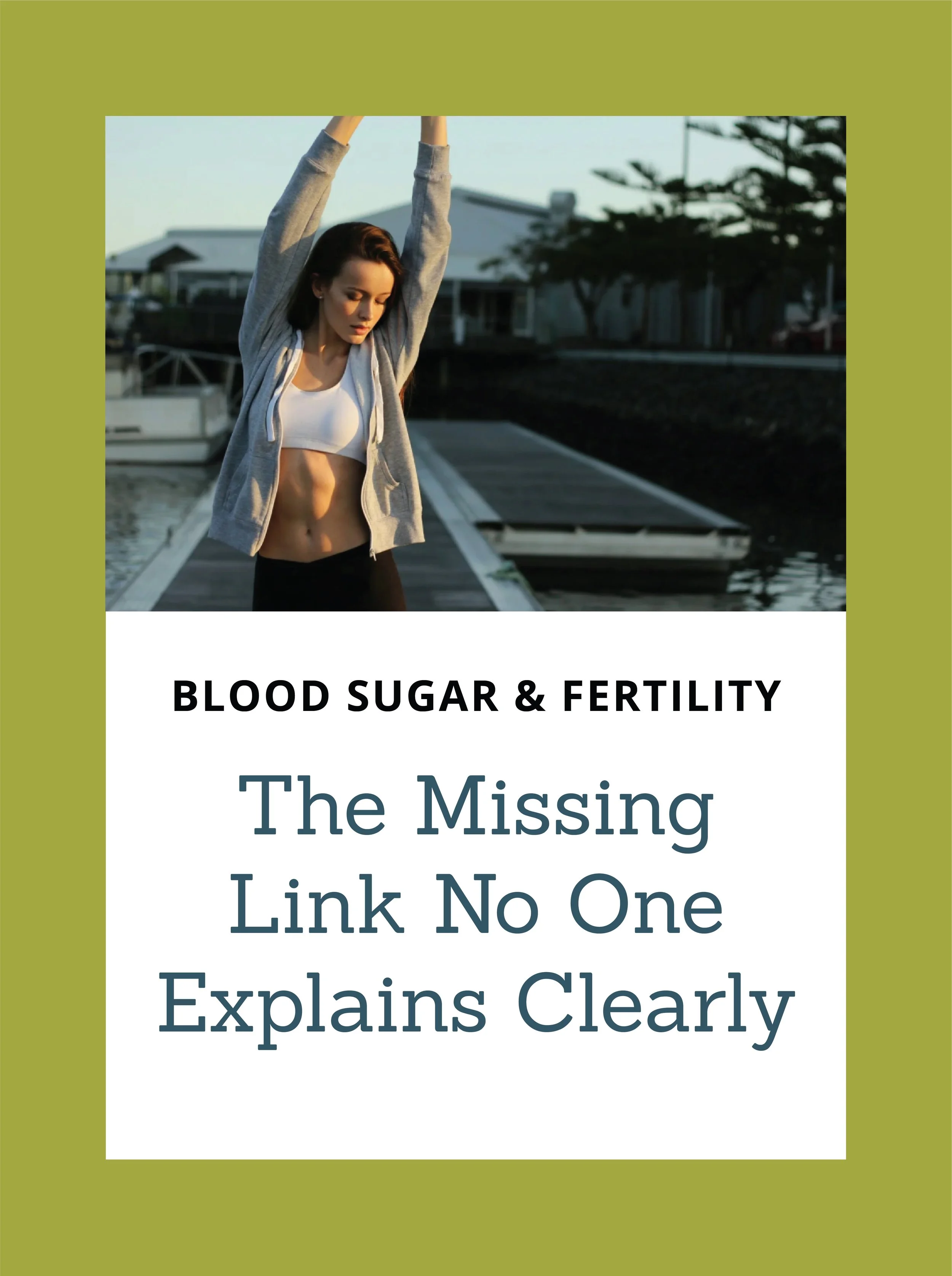 Blood Sugar &amp; Fertility. The Missing Link No One Explains Clearly 