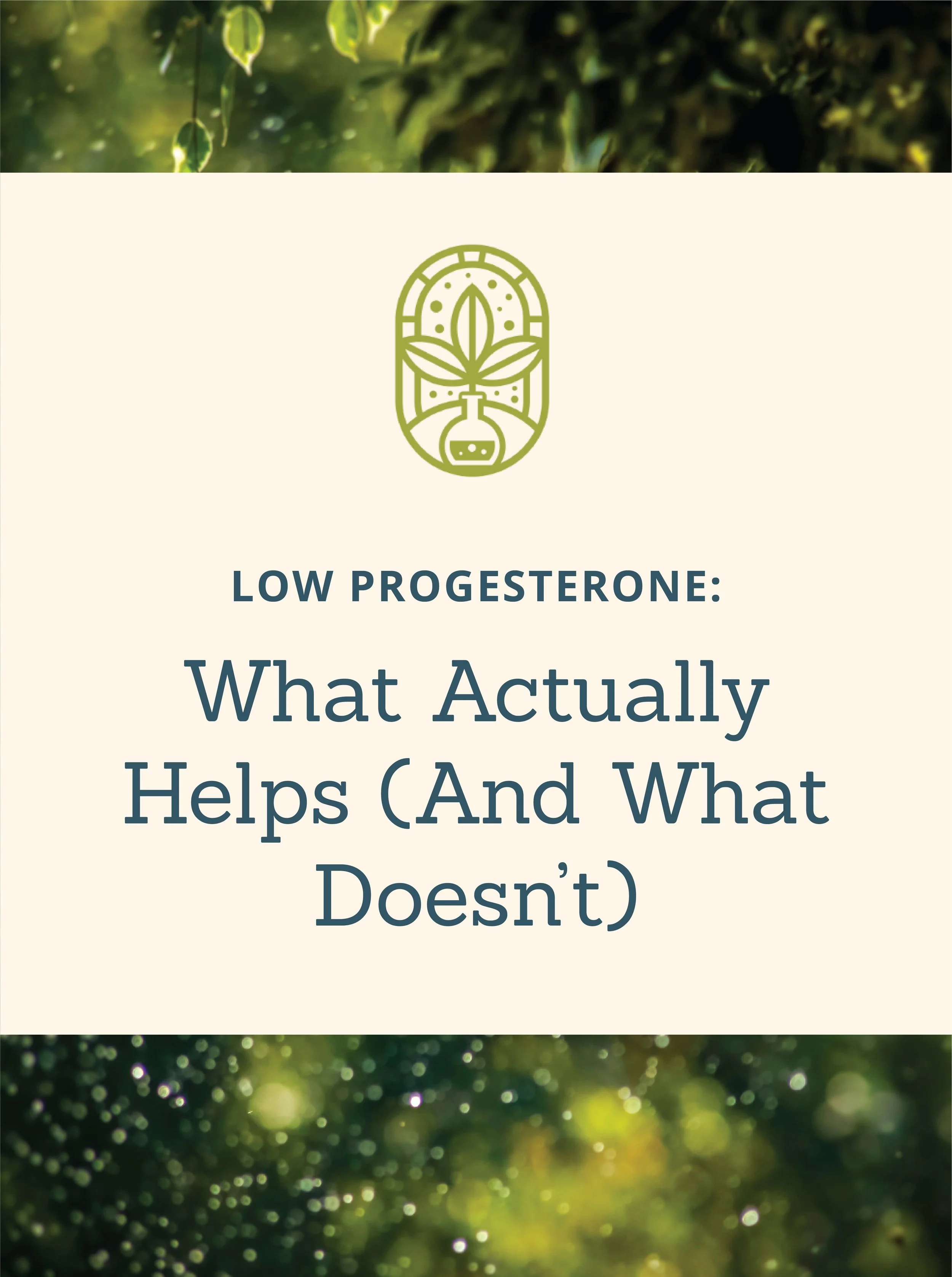 Low Progesterone: What Actually Helps (And What Doesn’t) 