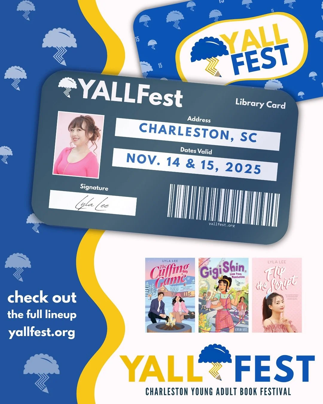 SO excited to announce that I&rsquo;ll be at my very first @yallfest this year to promote my upcoming K-drama remix of Pride and Prejudice x Love Island YA romance, THE CUFFING GAME! 💖

Thanks to my amazing team at @epicreads , copies of #TheCuffing