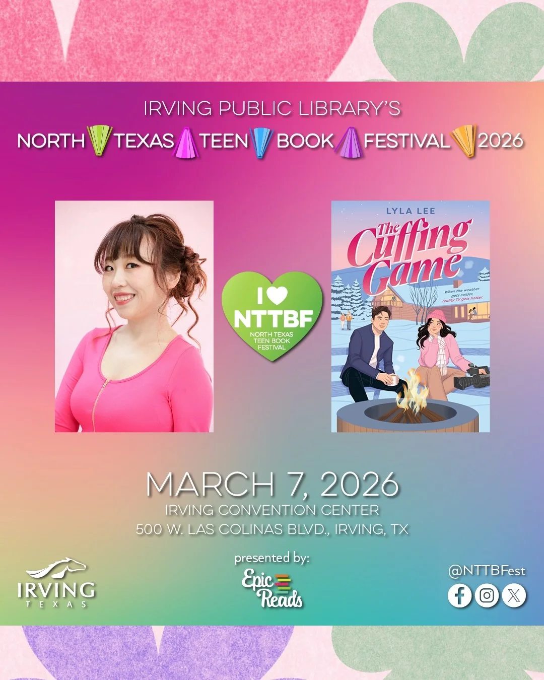 It&rsquo;s one of my favorite times of the year! I&rsquo;ll be at @nttbfest this Friday (for educators) and Saturday (for the general public). 🌸  My lineup for this festival is especially so cute. 😭💖 I&rsquo;ll have swag and other freebies so be s