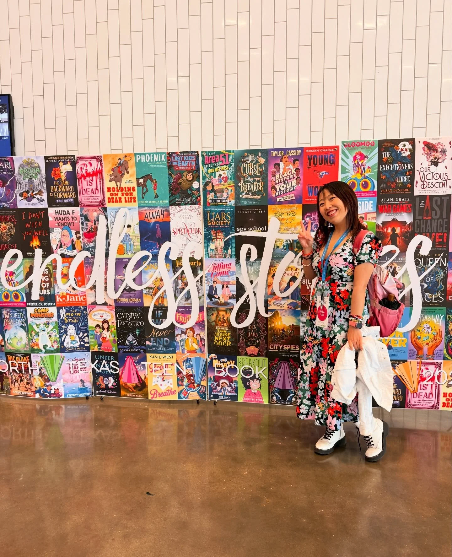 Had the best time at @nttbfest (as always) this past weekend! ❤️ I loved seeing all the students, educators, and parents excited about books and (selfishly 😈) all the other things I love like K-pop, K-dramas, queer representation, and reality TV. I 