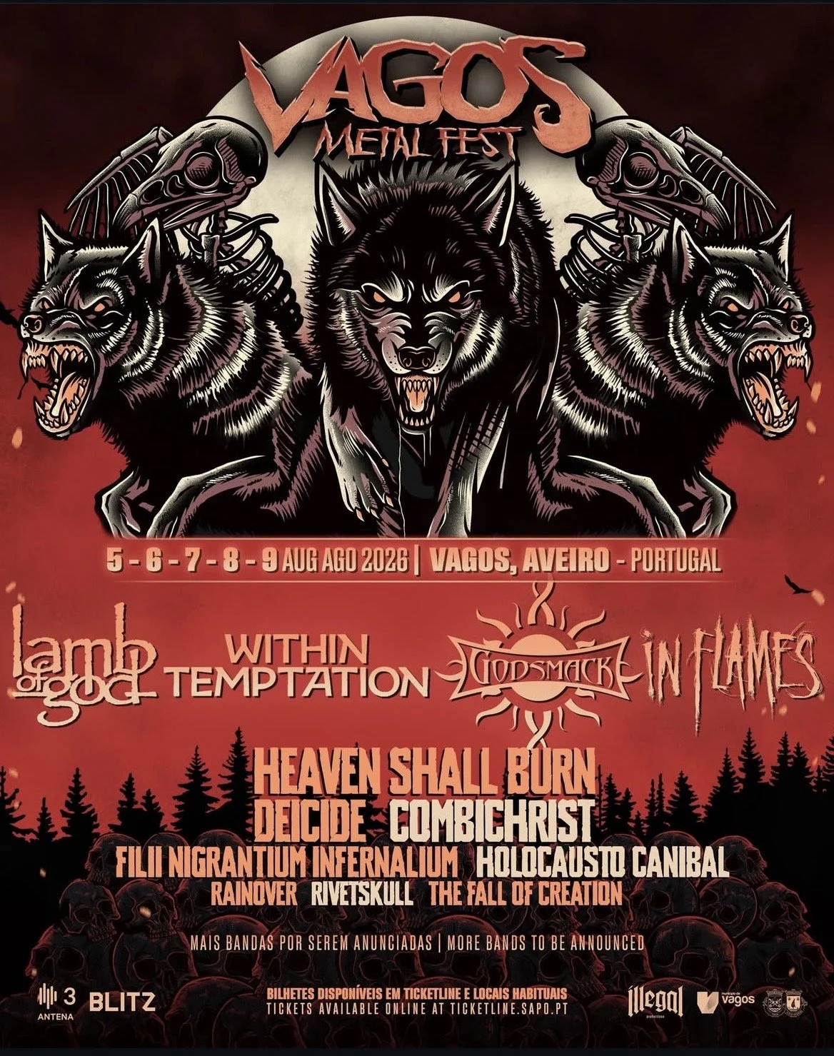 Vagos Metal Fest 2026 Expands to Five Days of Pure Metal in Portugal