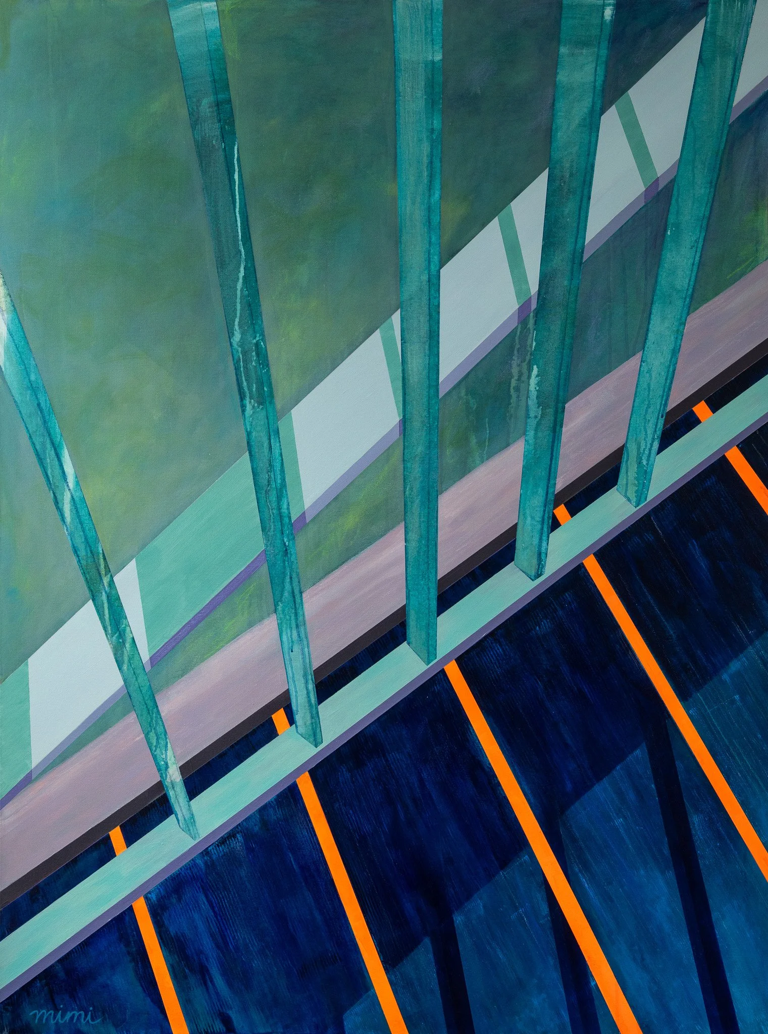 Mimi Mynz - Architektur in der Kunst