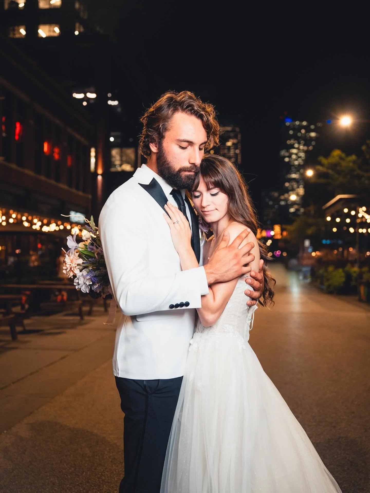 Their love looked good in every shade.
In color, you see the laughter, the golden light, the way their eyes find each other.
In black and white, you feel the promise &mdash; quiet, eternal, unshakable.
Some moments don&rsquo;t need a favorite&hellip;